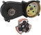 Culnflun Kupplungs getriebehäuse Kit für Geländemaschine, Kupplungsgetriebe, 14T Trommelgehäuse Getriebekupplungssatz für 47ccm 49ccm Mini Pocket Quad Dirt Bike ATV Teile Kupplungstrommel