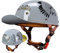 Motorradhelm Halbschalenhelm ECE-Zulassung Baseball Cap Mit Fahrradbrille Fahrrad Visier Cruiser Chopper Scooter Helm Retro Motorrad Halbhelm Herren Frauen Mofa Helm F,XL=61-62CM