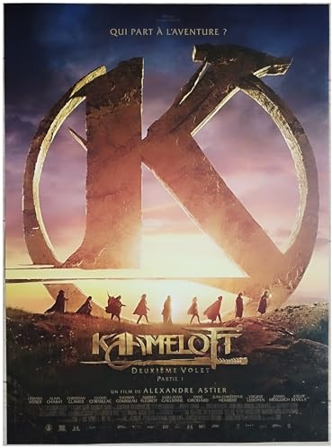 Kaamelott Deuxième volet Partie 1 Affiche Cinéma Originale Petit Format (53x40 cm ROULEE) film 2025 Définitive