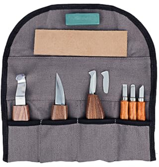10pcs Woodworking Set Wood Tools Kit for Whittling & Carving, for DIY Beginners and Enthusiasts