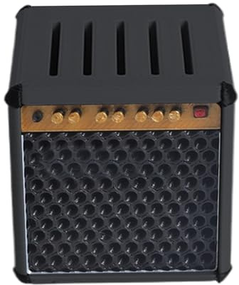 Miniatyr Gitarrförstärkare Plektrumhållare Gitarrplektrumlåda | Extra Stort Portabelt Fodral För Gitarrplektrum Musikpresent Till Män