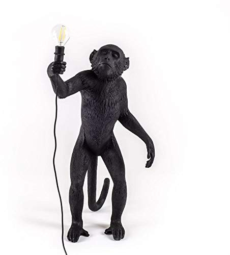 Seletti Lampada in Resina Monkey Lamp-Outdoor Cm.46X27,5 H.54 - in Piedi