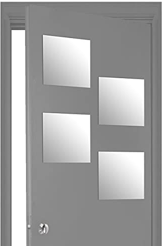 5five - set di 4 specchi quadrati adesivi 30x30