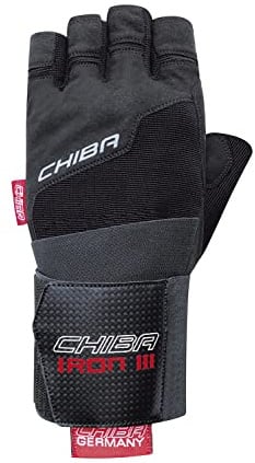 Chiba Unisex Iron III Handschuhe, Black, XL