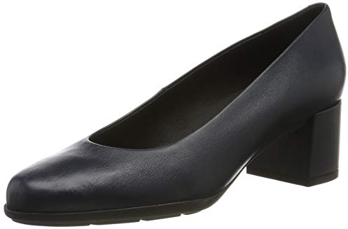 Geox Damen D New Annya Mid A Pump, Navy, 38 EU