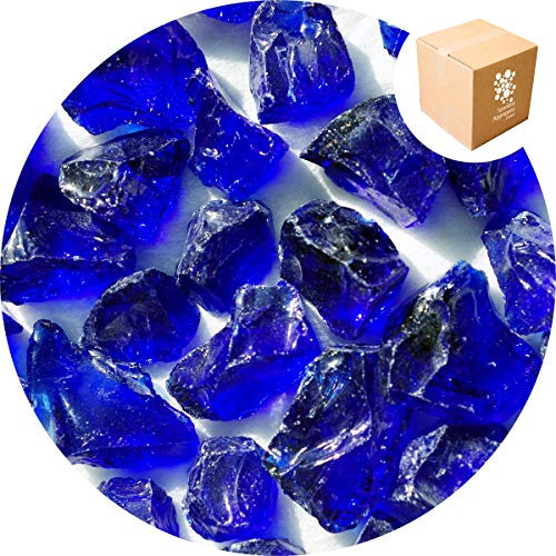 Specialist Aggregates Gravier en verre Taille L 15kg bleu cobalt