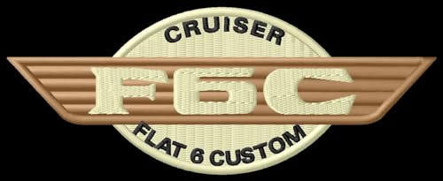 Masterpatch Hon Valkyrie F6C Proud Rider Brown Patch für Valkyrie Bikers Motorrad Motorrad Aufnäher Parche Bordado Brodé Patch écusson Toppa Ricamata