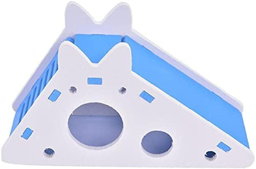 U-M PULABO Cachette pour hamster mignon jouet d'exercice pour hamster avec toboggan échelle pour cochon d'Inde Hamster Accessoires Cage de hamster Robuste et économique