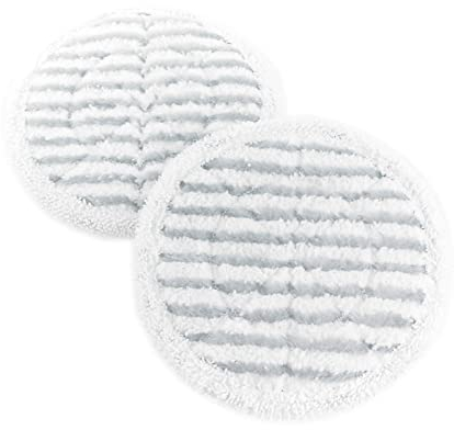 Shark XKITP6002UK, 2 x Microfibre Officielles pour Balai Steam & Scrub, Blanc, Taille Unique