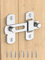 Sliding Barn Door Lock, Stainless Steel Gate Latches Flip Latch Safety Door Bolt Latch Lock for Wine Cabinet, Bathroom, Outdoor, Garage, Window, Garden, Closet Door (Silver)