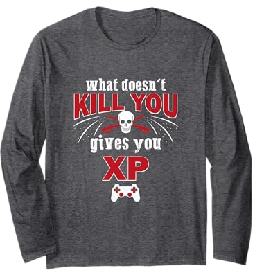 Lustiges Rollenspiel-Shirt Geek RPG Gaming Tee Geschenk Langarmshirt