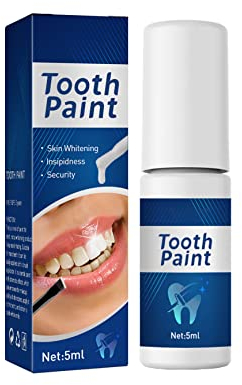 XIRUJNFD Tooth Paint, Teeth Whitening Paint, Teeth Whitening Gel, Teeth Stain Remover, Instant Whitening Paint for Teeth (1Pcs)