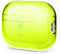 elago Clear Case Hülle Kompatibel mit Apple AirPods Pro 2. Generation - Schutzhülle, Stoßfest, Inklusive Gel-Tape, Kabelloses Aufladen, Reduziert Vergilbung (Neon Gelb)