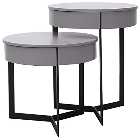 CHEMYO Nordic Nachttisch Eisen Kunst minimalistische Schlafzimmer Möbel kleine Wohnung Spind