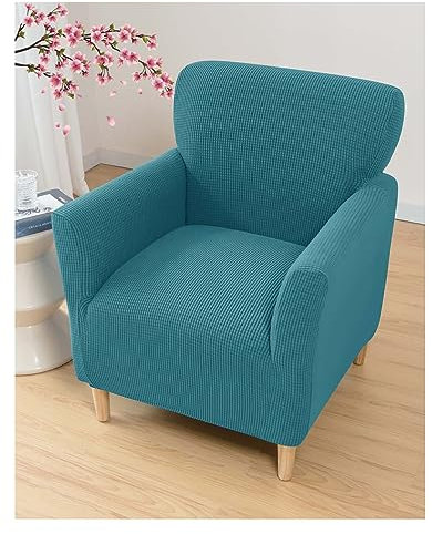 Housse de Fauteuil Cabriolet 1 Place Housse de Fauteuil Extensible Club Universel Amovible Lavable Couverture de Fauteuil Chesterfield Protecteur de Fauteuil pour Salon Tub Chair ( Color : #15 , Size