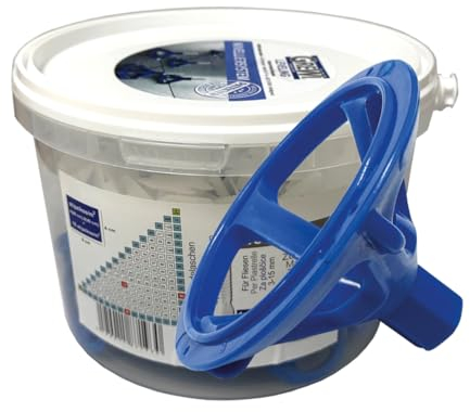 Grewi-Leveling Zughaube, im Eimer, Hochmodernes Fliesen-Nivelliersystem für präzise und kostengünstige Ergebnisse (250)