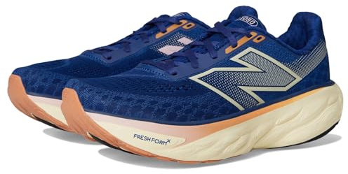 New Balance Women's Fresh Foam X 1080 V14 Running Shoe, Inkwell/Calcium/Copper, 9 Wide