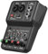 HUIOP Interface audio Carte son d'enregistrement professionnelle 16 bits/48 kHz Mini carte son d'interface audio USB 2 entrées et 2 sorties avec alimentation fantôme 48 V Câble USB-B Équipement,ordina