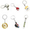 lurora2021 6 Stück Autoteile Schlüsselanhänger Metall Turbolader Schlüsselanhänger Turbolader Keychain Metall Auto Motorrad Schlüsselanhänger für Männer Frauen Vatertag Geburtstagsgeschenk (6 Stile)