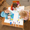 Whiteboard Magnetische Folie *viele Formate* Magnettafel Selbstklebend, Magnetfolie Weiß Abwischbar leicht zuschneidbar (50x30cm)