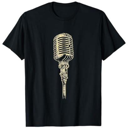 Vintage Microphone T-Shirt
