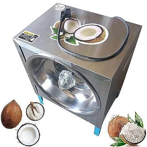XNYXLPP Electric Coconut Grater Scraper Shredder Commercial Coconut Shredder Stainless Steel for Kitchen Commercial Meat Removal Tool