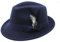 Trachtenhut Herren Damen Fedora Trachtenmode Fedora-Hut Traditionelle Porkpie-Hüte Trachten Hut Vintage Hüte mit Feder Unisex Erwachsene Outfit für Oktoberfest Besondere Anlässe