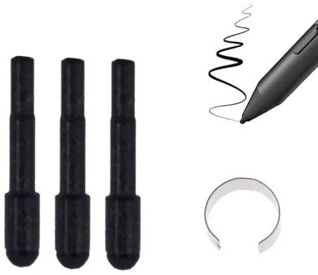 Replacement Nibs for Lenovo Active Pen/Active Pen 2/Digital Pen 2 Stylus Pen Tips, for Yoga 260/370/X380/L380/390/300e/ X1 Yoga, for Lenovo Touch Pen That can be plugged into a Computer (3PCS)