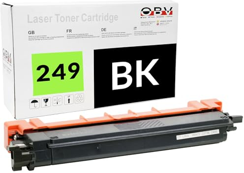 OBV Kompatibel Toner ersetzt Brother 249 TN-249K für HL-L8230cdw HL-L8240cdw MFC-L8340cdw MFC-L8390cdw - schwarz