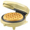Bestron AMW500VBS Mini Waffle Maker, Alloy Steel, Yellow