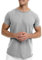 Indicode Herren Willbur Tee T-Shirt mit Rundhals-Ausschnitt | Herrenshirt Sommershirt Lt Grey Mix XL