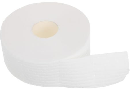 CRILSTYLEO 1roll Gel Nail Polish Remover Pads Soft Lint Nail Cleaning for Efficient Cotton Absorbent for Women and Girls