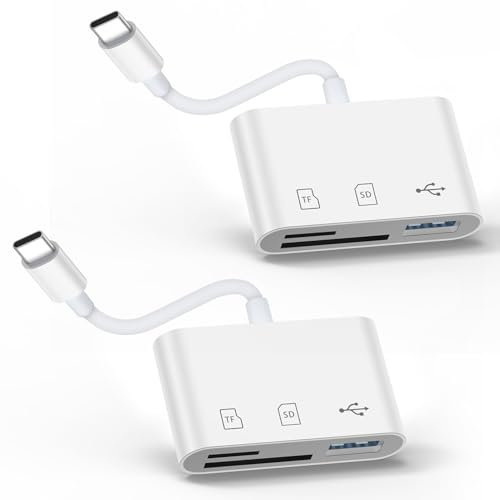 USB C SD Card Reader for Google Pixel 9A 9 Pro 8 Pro 7 Pro 8A 7A 6A 5A,Type C MicroSD Android Digital Camera Card Adapter USBC SD Memory Card Reader Adapter for Samsung Galaxy S25 Ultra S24 FE S23 A16