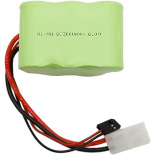 smTSRC 3000mah NiMH 6.0V Battery for 1/5 HPI ROFUN KM MCD GTB Baja LOSI FG RC Car Parts