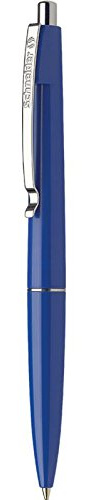Schneider Kugelschreiber, Blau, mittlere Spitze, Blau, 5 Stück