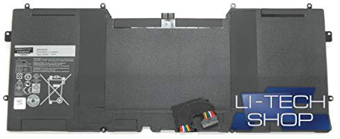 LI-TECH Batteria Compatibile 6300mAh per dell ULTRABOOK XPS 13-L321X 6 Celle di Ricambio