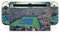 Skins4u Aufkleber Design Schutzfolie Vinyl Skin kompatibel mit Nintendo Switch Konsole & Controller Tennis Center Court