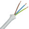 3m Textilkabel Silber 3x0,75qmm 3G Barock Kabel Leuchten-Kabel Rundkabel Stromkabel umsponnen max. 300V