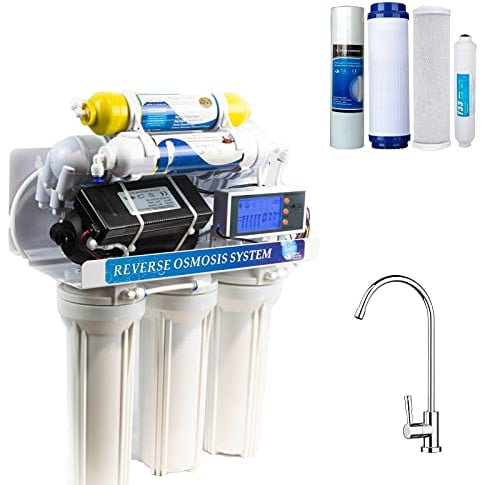 DC Solution | Depuratore Acqua Osmosi Inversa 7 Stadi filtri | DC-RO3007 Purificatore domestico acqua potabile dal rubinetto di casa