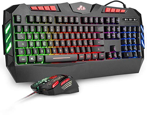 Rii Gaming RK900+ (Italienisch QWERTY Layout)