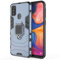 TANYO Hülle für Samsung Galaxy M21 / M30S, Schutzhülle TPU/PC Handyhülle mit Ständer, Stoßfest Bumper Armor Case Hybrid Cover Blau