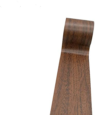 Woodgrain Repair Cinta Adhesiva, lamina adhesiva madera, Realista Cinta de Reparación de Muebles para Gabinetes de Piso de Grano de Madera 5.7cm - color chocolate