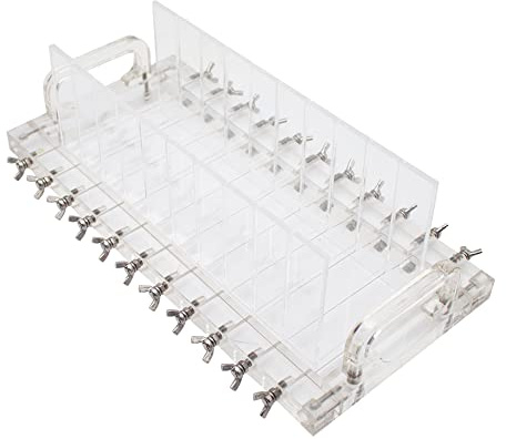 Toplionace DIY Handgemachte Seifenschneider-Sets Aus Acryl, Professionelles Fadenmesser für Rechteckige Handseifenherstellungswerkzeuge