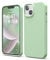 elago Liquid Silicone Case Compatible with iPhone 14 Case (6.1), Premium Silicone, Full Body Protection - 4 Layer Shockproof Phone Cover, Anti-Scratch Soft Microfiber Lining (Pastel Green)