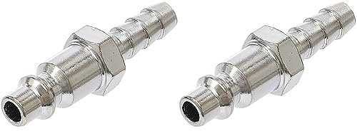BGS 7061 | Raccord rapide à air comprimé avec raccord de tuyau flexible de 8 mm (5/16) | États-Unis/France (Lot de 2)