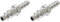 BGS 7061 | Raccord rapide à air comprimé avec raccord de tuyau flexible de 8 mm (5/16) | États-Unis/France (Lot de 2)