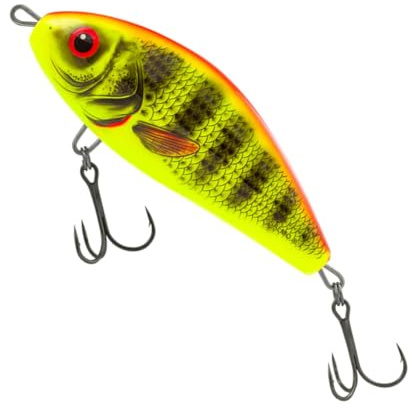 Salmo Fatso Sinking 8cm 25g - Jerkbait, Salmo Farben:Bright Perch