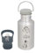 LÄSSIG Gourde en acier inoxydable sans BPA 500ml Enfants Crèche Jardin d'enfants anti-fuite avec bouchon Sport Drinking/Bottle Stainless Steel Happy prints animal