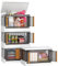 Diealles Shine Cajas Almacenaje, Juego de 4 72L Plegable Caja Almacenaje Plastico Grandes con Tapa y Ruedas, Apilables Caja de Almacenamiento para Dormitorio Baño Cocina Juguetes Camping