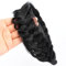 Gledola Wide Messy Braided Headband with Teeth Synthetic Hair Braided Headband High Elasticity Braids Braided Hair Band Hairpiece for Girls Women (Schwarz)